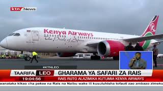 Rais Ruto alazimika kutumia Kenya Airways kurejea nchini kutoka ziara ya Uswizi [upl. by Joelly]