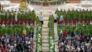 Pope Live synodality as a missionary church [upl. by Gnok166]