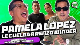 ¡PAMELA LÓPEZ LE CUELGA A RENZO WINDER  SIN LENGUAS EN LOS PELOS [upl. by Kruter]