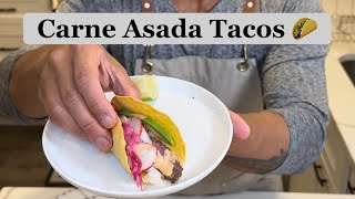 How to Make Carne Asada Tacos [upl. by Amadas]