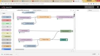 24 – 81 Slack on Node RED to broadcast message  TRRAK – IOT MQTT GPS tracker tutorial [upl. by Ekusoyr]