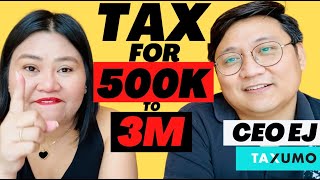 500k to 3M ANNUAL SALES  BIR TAX TIPS for ONLINE SELLERS  SHOPEE TIK TOK SHOP LAZADA [upl. by Acissey740]