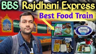 BBS Rajdhani EXPRESS Journey  BEST FOOD IN TRAIN  22823 Train [upl. by Groeg720]