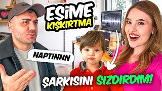 EŞİMİN ŞARKISINI GİZLİCE YAYINLADIM  ÇOK SİNİRLENDİ [upl. by Eicats]