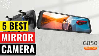 Top 5 Best Rear View Mirror Camera Review in 2023 [upl. by Naliorf]