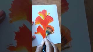 Decked Single Stroke Flower art drawing coloring flowerdrawing flowerpainting [upl. by Bishop853]