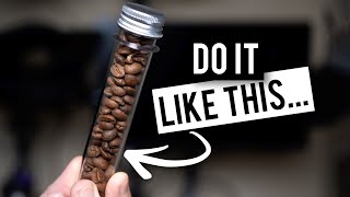 The Secret To FREEZING Coffee Beans [upl. by Derrik675]