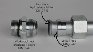 Flare verbinding  van Diepenbeek Hydrauliek [upl. by Dorise]