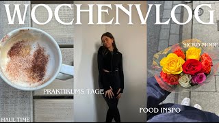 klausur ergebnisse praktikumstage amp food inspo 🥗🥪🤒  Wochenvlog  Liza Christine [upl. by Bartley]