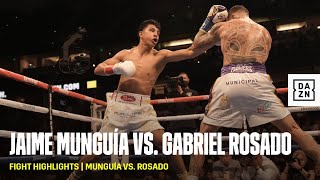 FIGHT HIGHLIGHTS  Jaime Munguía vs Gabriel Rosado [upl. by Thackeray]