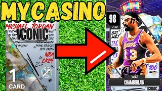 OPENING THE ICONIC GALAXY OPAL EQUAL CHANCE PACK IN NBA2K24 MyTeam [upl. by On]