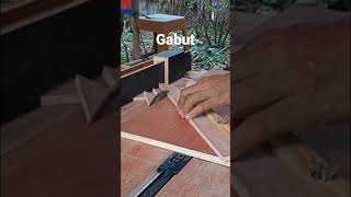 cross cut rel laci sederhana crosscut tablesaw diy [upl. by Ainsley]