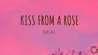 KISS FROM A ROSE SEAL  LYRICS VIDEO ACOUSTIC COVER [upl. by Morganne]