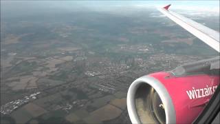 Wizzair Airbus A320232  London Luton to Prague Ruzyne Full Flight [upl. by Jasik]