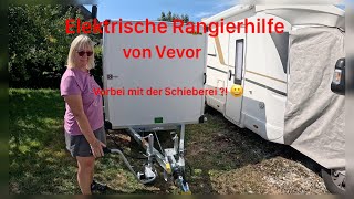 Elektrische Rangierhilfe für unseren Wohnmobil Anhänger [upl. by Larkins]