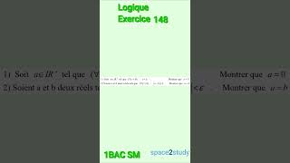 Exercice 148 Logique 1BACSM Maths [upl. by Ignace]