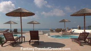 Greece Travel Calderas Lilium Villas Santorini Hotel [upl. by Etnauj266]