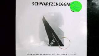 Schwartzeneggar  Take Your Elbows Off The Table w lyrics [upl. by Maxma427]