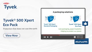 Sustainable Packaging Solutions Tyvek® 500 Xpert Eco Pack  Protecting Our Planet Responsibly [upl. by Gable]