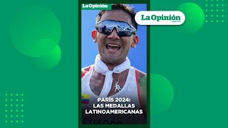 Todas las medallas latinoamericanas en los Juegos Olímpicos de París 2024  La Opinión [upl. by Willumsen]