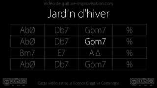 Jardin dhiver Henri Salvador  Backing track [upl. by Aicirtap403]