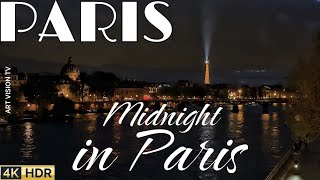 🇫🇷PARIS 4K WALK IN PARIS quotMIDNIGHT IN PARISquot 4K60 FPS VERSION 10MAY2024 [upl. by Wade]