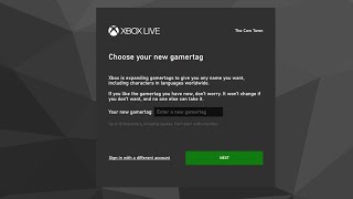 The new Xbox Gamertag System has arrived Change your gamertag for free [upl. by Voltmer]