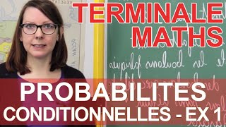 Probabilités conditionnelles  Exercice 1  Maths terminale  Les Bons Profs [upl. by Atnohsal94]