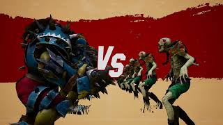 Zombies On Your Lawn Shambling Undead vs Воскла Black Orc  Blood Bowl 3 [upl. by Eioj27]