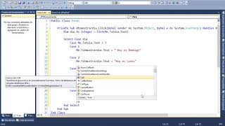 FUNCION SELECT CASE EN VISUAL BASIC 2010 [upl. by Nayk]