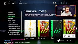 85 x 60 Supreme Golazo 2 Packs HUGE Store Packs PSN  MattHDGamer92 [upl. by Hutchinson]