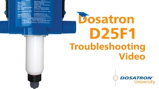 Dosatron D25F1 Troubleshooting Video [upl. by Cathy]