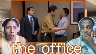 THE OFFICE 3x1 Gay Witch Hunt  REACTION [upl. by Sadnalor279]