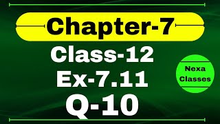 Class 12 Ex 711 Q10 Math  Chapter7 Class12 Math  Integration  Ex 711 Q10 Class 12 Math [upl. by Yelnet]