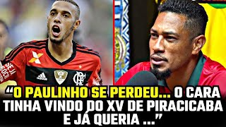 “FOI PRA OUTRO LADO” HERNANE BROCADOR MANDA A REAL SOBRE O PAULINHO ATACANTE DO FLAMENGO EM 2013 [upl. by Droffats133]