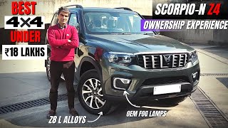 Scorpio N Z4 2023 4 × 4 🔥 OWNERSHIP REVIEW AND MODIFICATIONS 👌🏽scorpion [upl. by Kelly]