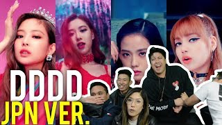 BLACKPINK quotDDDDquot JPN Ver  MV Reaction ft Nat Tran [upl. by Euphemiah]