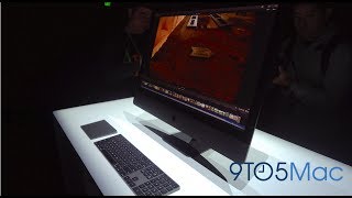 Apples iMac Pro on show at WWDC 2017 [upl. by Eyahs]