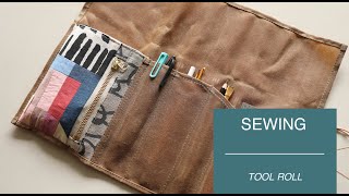 SEWING A TOOL ROLL [upl. by Rehpotisrhc]