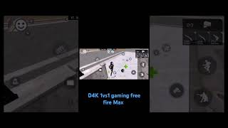 ⚡D4K 1vs1 gaming free fire Max ⚡ [upl. by Attenahs496]