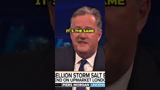 Piers Morgan Goes Off On Vegan Activist [upl. by Einaffit]