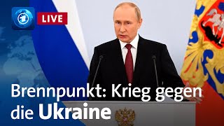 Brennpunkt Krieg gegen die Ukraine [upl. by Inna]