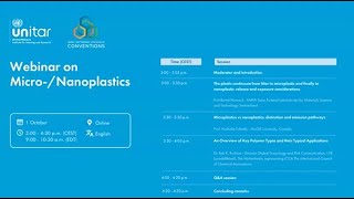 Technical Webinar on microplastics and nanoplastics distinction and emission pathways [upl. by Darrey271]