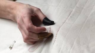 Hand quilting Tutorial [upl. by Acinnad]