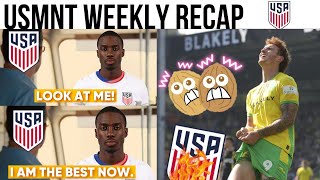 Sargent Groin Disaster  Weah Return USMNT Weekly Recap [upl. by Balthasar]