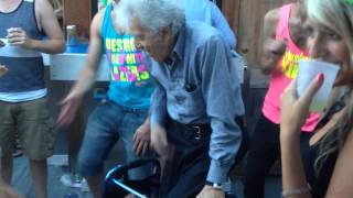 Old man dances at rave [upl. by Nawaj217]