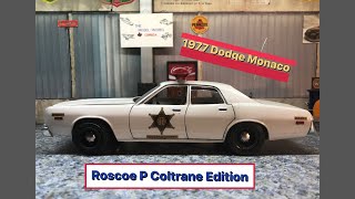 1977 Dodge Monaco  Rosco P Coltrane edition  AMTErtl  125 [upl. by Cassell]