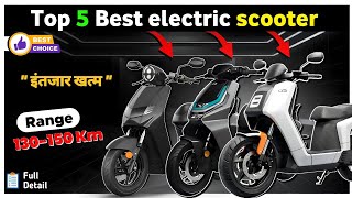 ⚡ Top 5 best electric scooter in india  best ev scooter in india 2024  Gadi Wale Bhaiya [upl. by Uohk763]