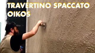 TRAVERTINO SPACCATO EN PARED [upl. by Ynnad]