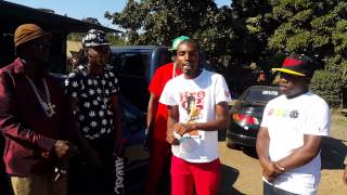 Soul Jah love and Brissmbada freestyle in MbareBY WADIS [upl. by Enitnelav]